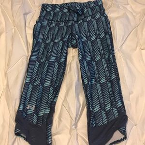 Under armour athletic leggings (2/3 length)